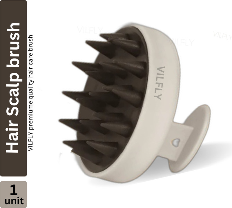 VILFLY Hair Scalp Scrub Shampoo Brush Improve Hair growth