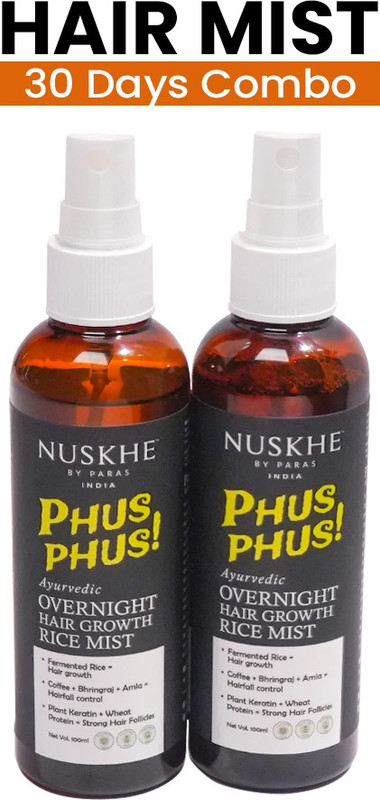 Nuskhe By Paras 30 Days Combo of Hair Mist(200 ml)