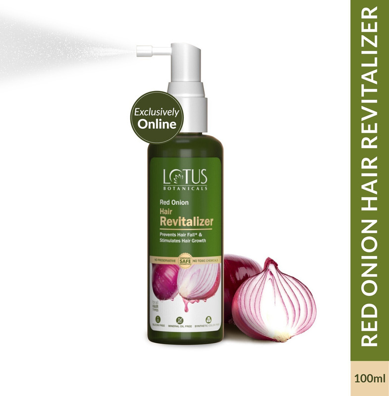 Lotus Botanicals Red Onion Hair Revitalizer(100 ml)