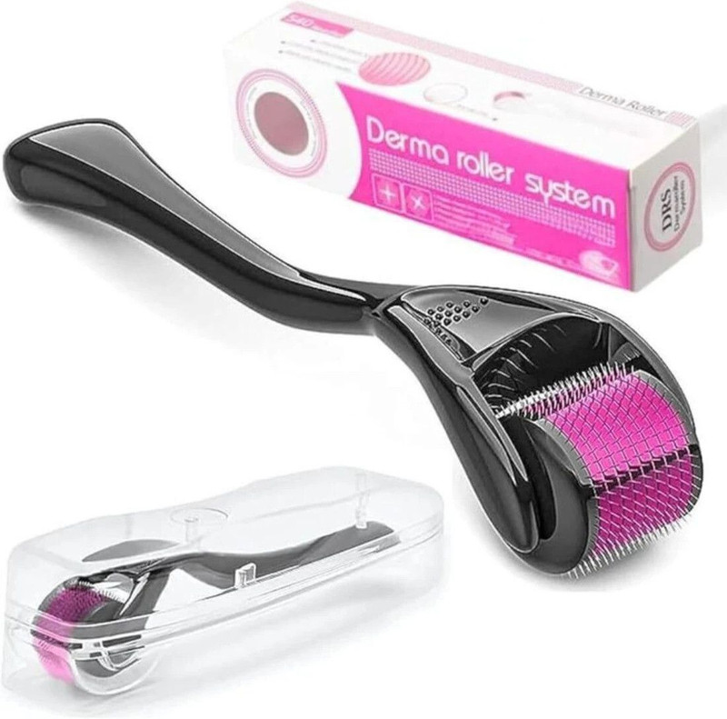 UNIACNE Derma Roller For Hair Growth 0.5 mm With 540 | Repairs Damaged Hair(50 g)