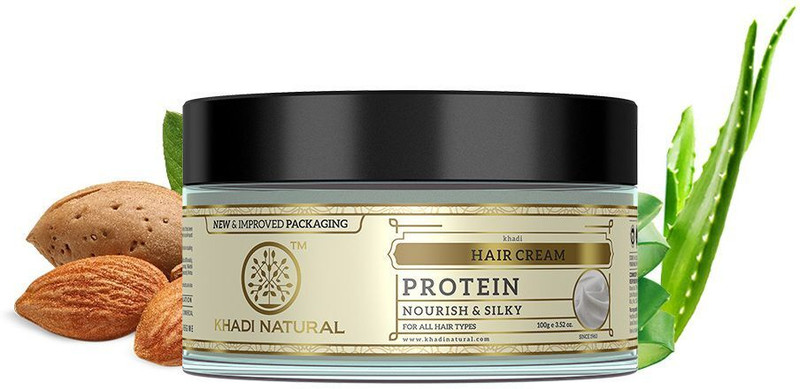 KHADI NATURAL Herbal Protein Hair Cream for Smooth Nourished Hair(100 g)