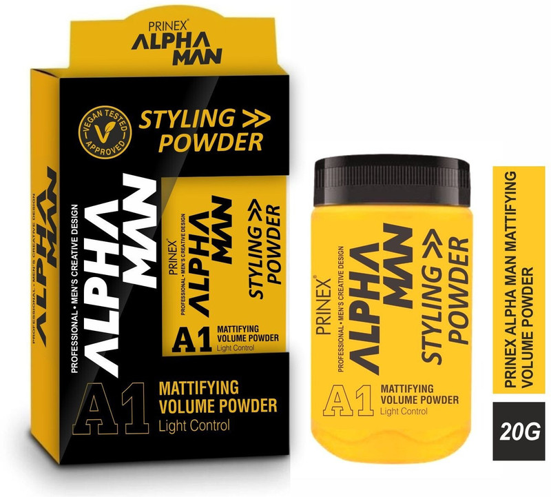 HIGHFIELD Hair Volumizing Powder Wax Strong Hold | Matte Finish | Non Greasy Hair Powder Hair Powder(10 g)