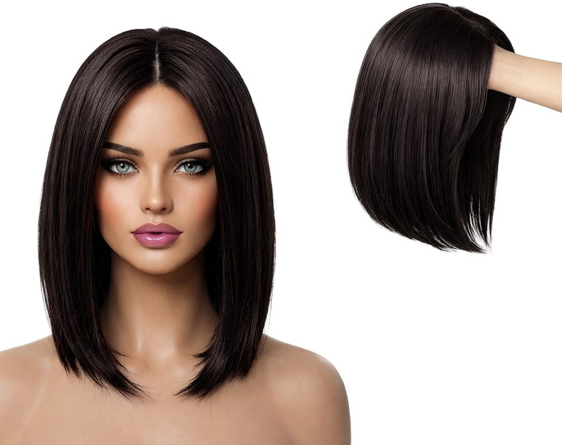 A B S Medium Hair Wig(Women)