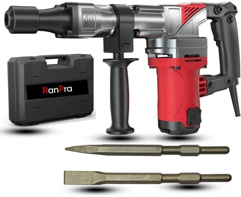 RanPra RP-355 7 KG DEMOLITION / BREAKER REDHORSE HEAVY DUTY Hammer Drill(26 mm Chuck Size, 1200 W)
