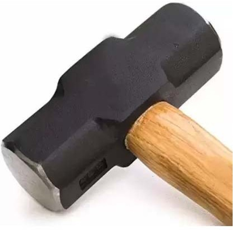 Wolzook Sledge Hammer with Wooden Handle 2lb Tool Speciality Hammer(1 kg)