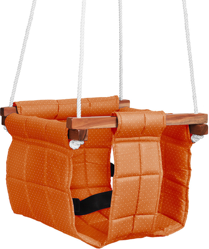 Mihad Swing for Kids Indoor and Outdoor Baby Jhula Swings(Orange)