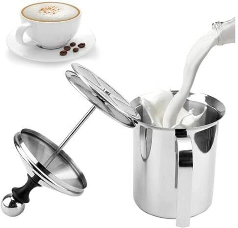 Nihiti 120 W Multicolor Hand Blender(Stainless Steel Milk Frother Coffee Frother Blender-Manual)