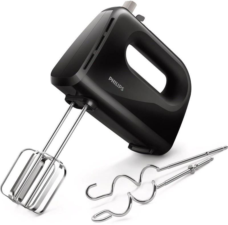 PHILIPS 300 W Black Hand Blender(Daily Collection HR3705/10 Mixer)
