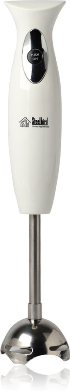 Steelbird 300 W White Hand Blender(Trever Hand Blender 300 Watt Variable Speed Control Easy to Clean and Low Noise)