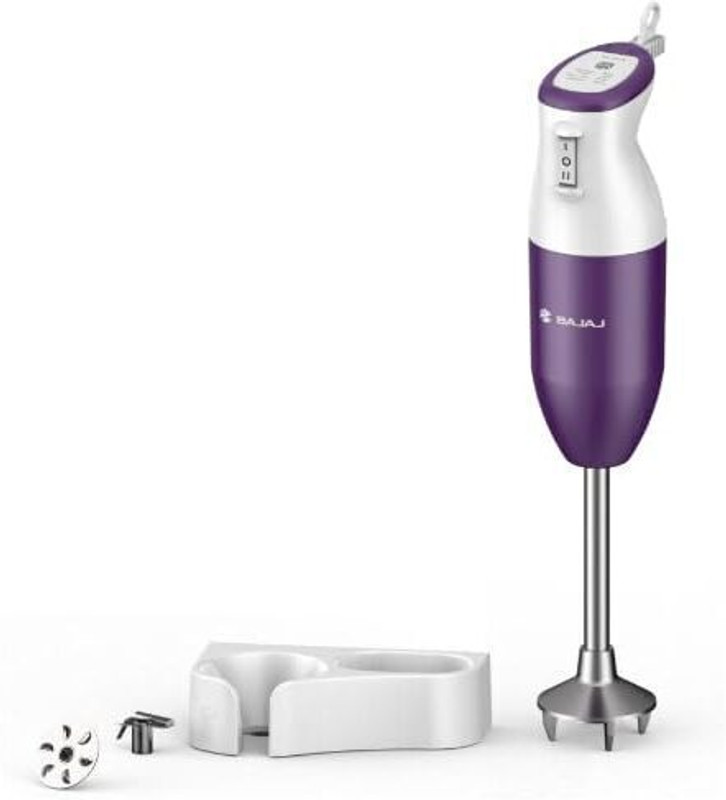 BAJAJ 160 W Purple, White Hand Blender(HB 23)