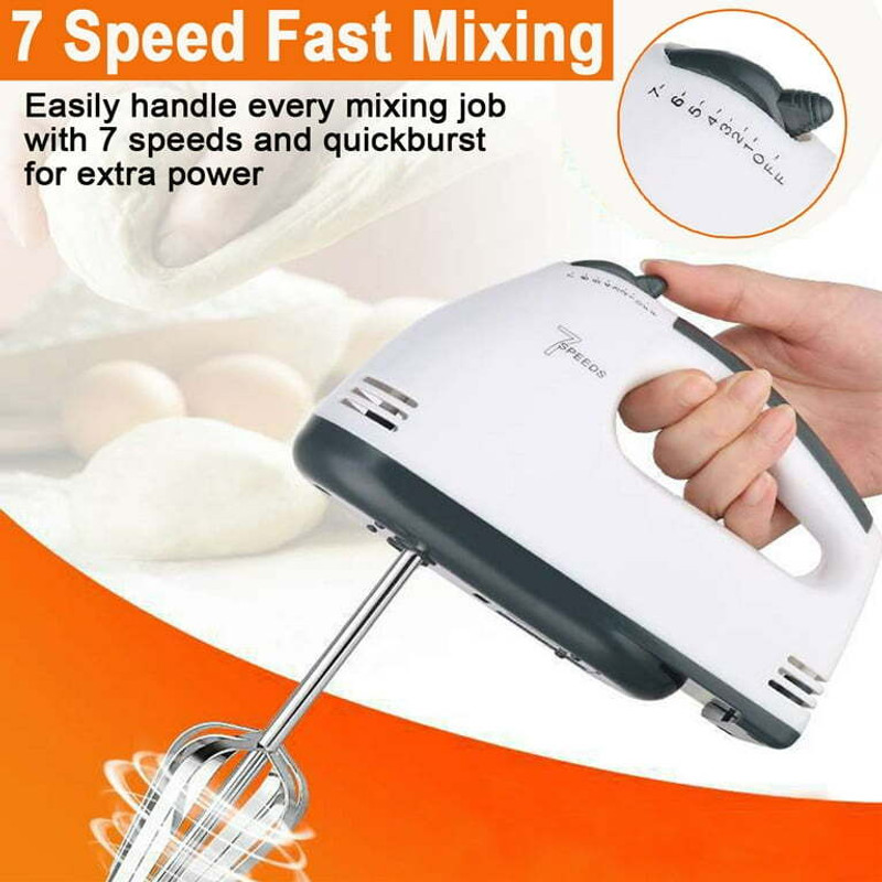 TECHNEST 260 W White Hand Blender(Electric Hand Blender Easy Mix Cake Beater LPO1)