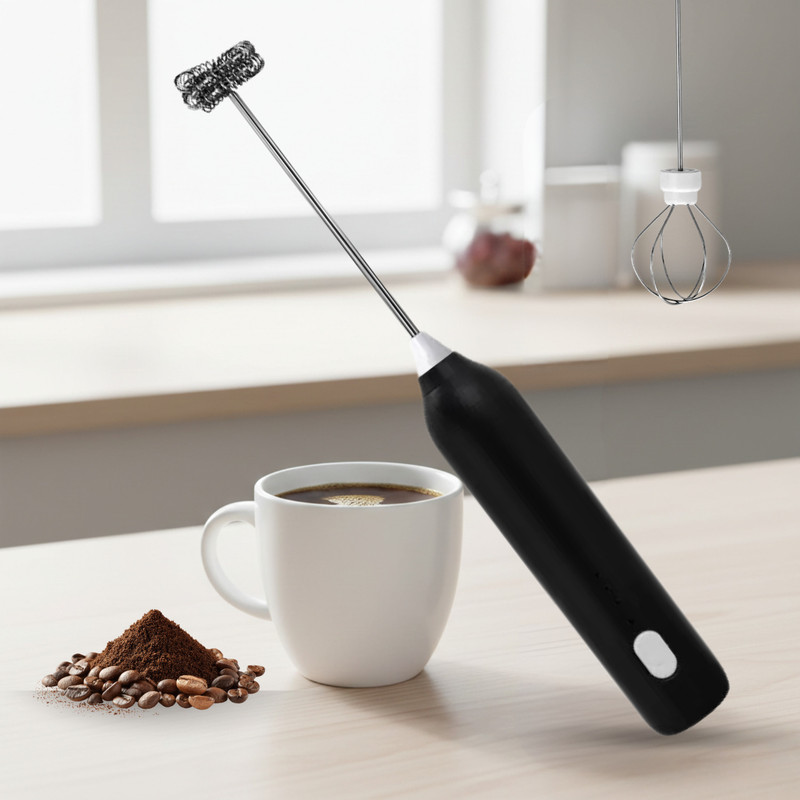 HAIYUN 50 W White 3‑Speed Electric for Coffee with Whisk and, Mixer Hand Blender(3‑Speed Electric for Coffee with Whisk and, Mixer-Black)