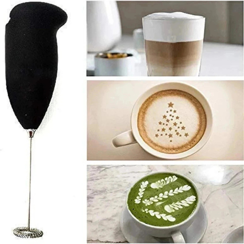 SCHNAPPI 100 W Black Hand Blender(Milk Frother Hand Blender Mixer Latte Maker for Milk, Coffee, Egg Beater,)
