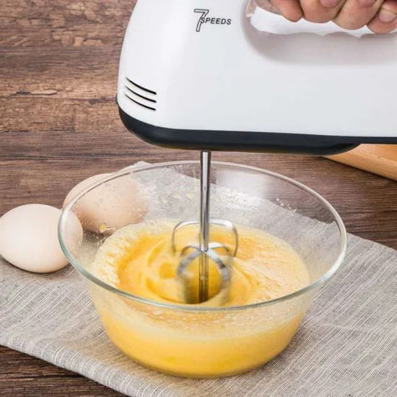 AARVI 300 W White Hand Blender(White Hand Blender Food Mixers High Power 7 Speeds qwa2)