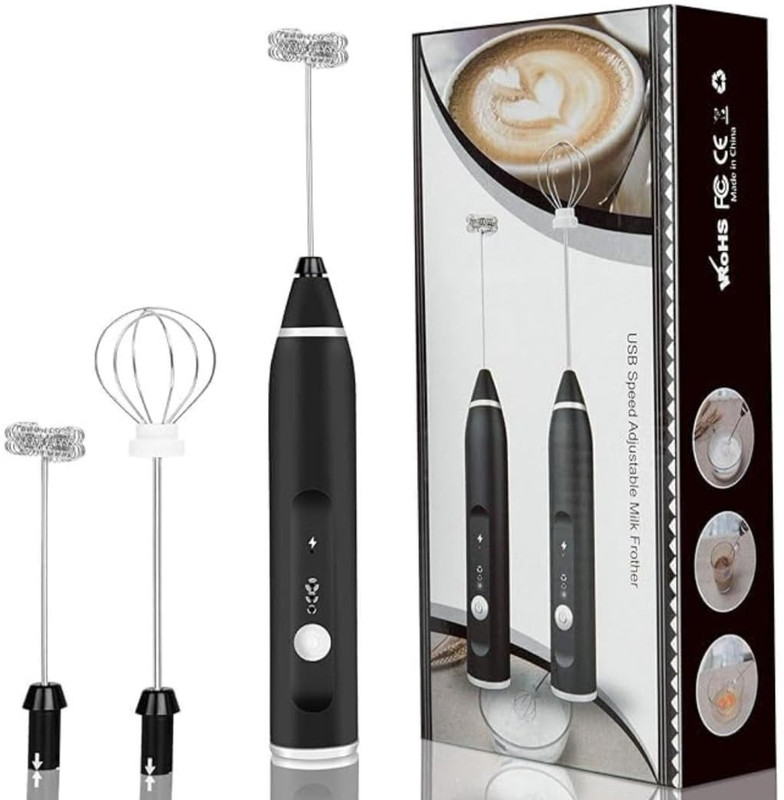 X - Glam 50 W Black Hand Blender(Glam-Black-Further)