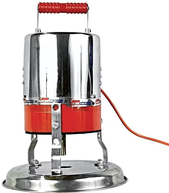 Rhobos Mixer Grinder | 8 Copper Motor | Wood Design | High-Efficiency Blending Butter Maker Churn