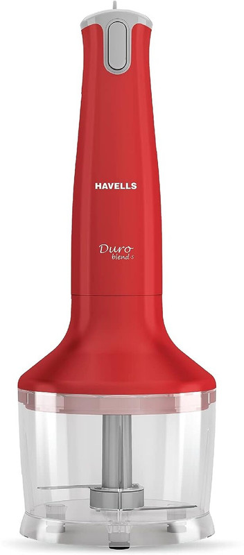 HAVELLS 300 W Red Chopper, Hand Blender(duro blend s with chopper)