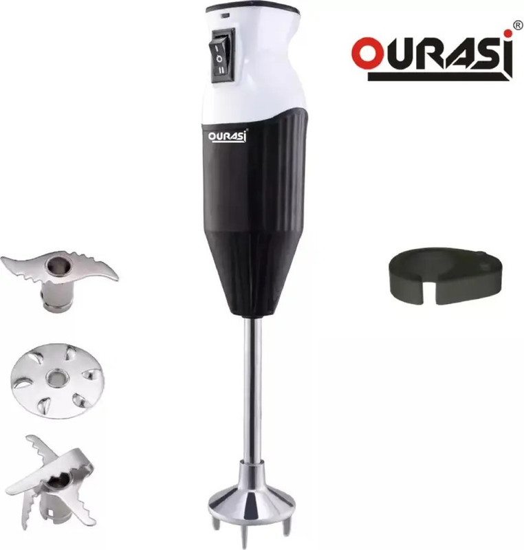 OURASI 300 W Black Hand Blender(Boss Black Color Body hand Blender)