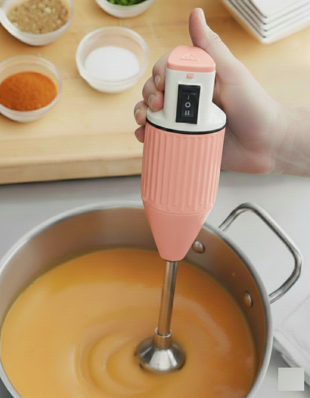 Sharda 350 W Blue Hand Blender(NANO BLUE)