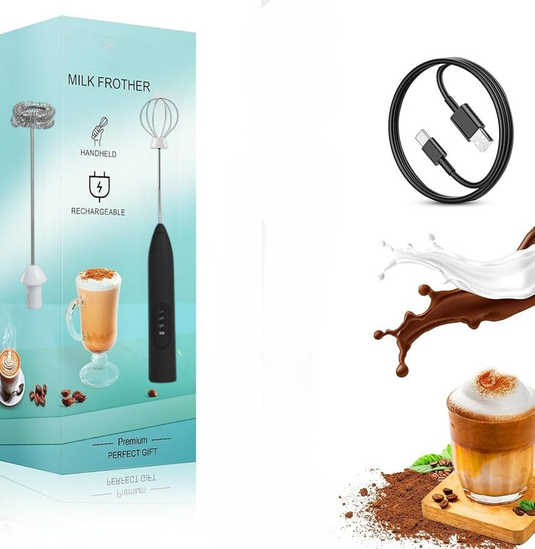 hiyon 50 W Black Electric Whisk(Frother Electric with Double Whisk)
