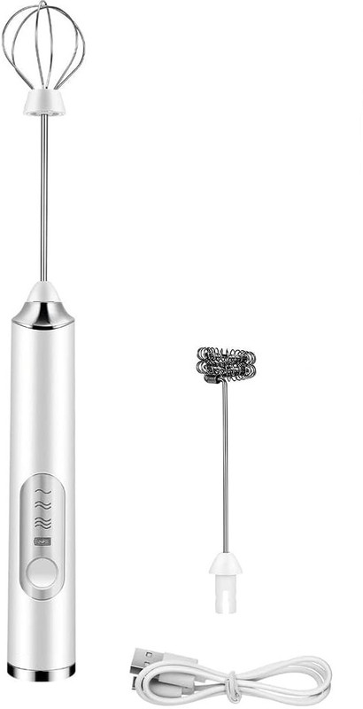 MOBONE 50 W Multi-color (Electric Milk FrotherHandheld Drink Mixer With Dual Whisk) Electric Whisk(Hand Blender)