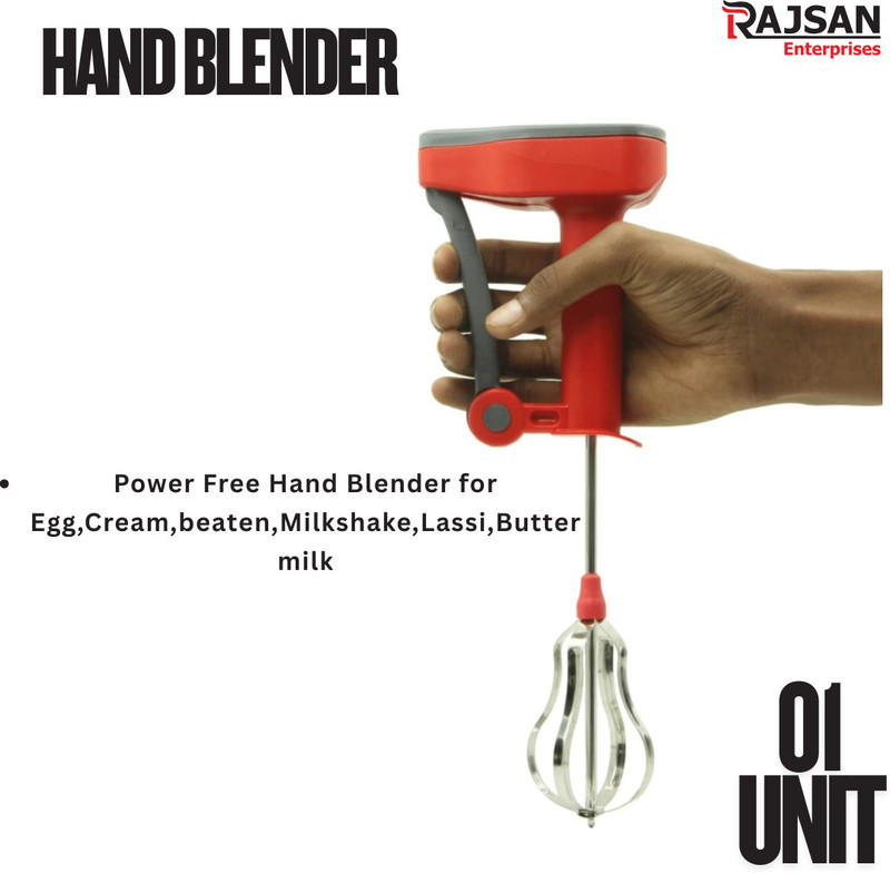 rajsan enterprises 50 W Multicolor Hand Blender(RS07-hand blender)