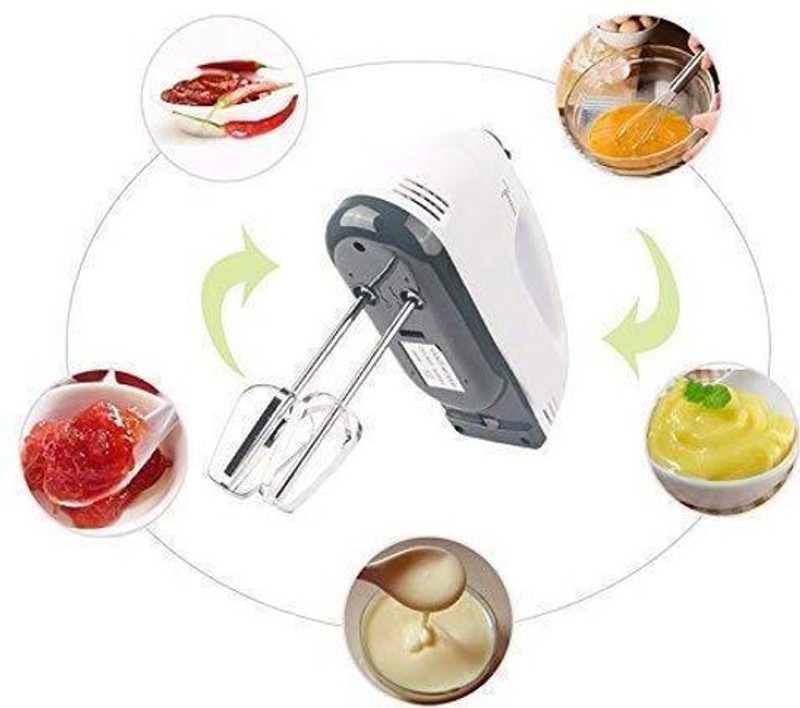 TECHNEST 260 W Multicolor Hand Blender(Egg Beater For Cake Baking Hand Mixer 260 nbh1 vcf6)