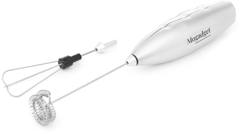 Devop 360 W Silver Hand Blender(Handheld Milk Frother with Stand, Battery Electric Drink Mixer for Coffee)