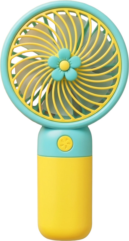 Samogrik Mini Portable New Hand USB Fan(Multicolor)
