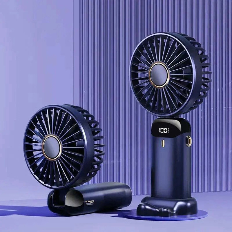 Greenosys Portable Mini fan with LED display, hand fan Rechargeable Fan (Multicolour) Portable Mini fan with LED display, hand fan Rechargeable Fan (Multicolour) USB Fan(Multicolor)