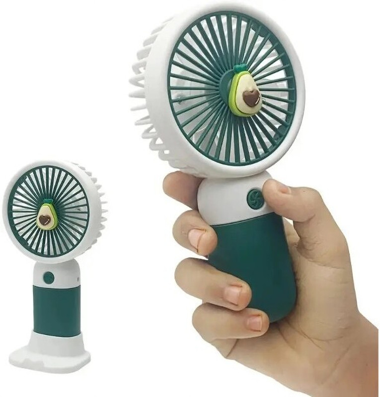 Tanvi creations Rechargeable Hand Fan USB Hand Fan Rechargeable Hand Fan Multi Colour USB Fan(Multi-Colour - Pack of 1))