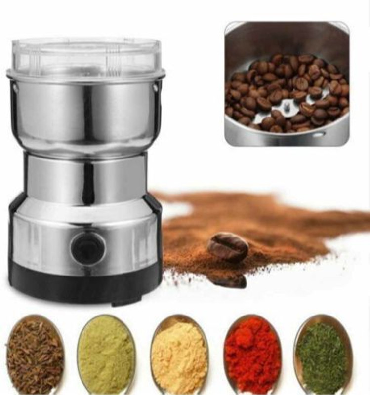 GUGGU Steel Electric Coffee Machine Bean Grinder Blenders for Kitchen Hand Juicer(Multicolor)