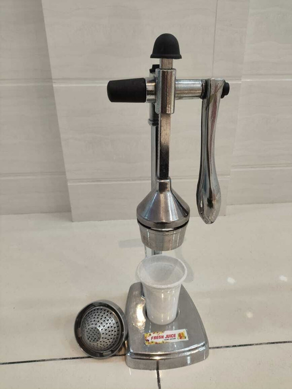 JSE Aluminium Hand presser juicer Hand Juicer(Grey)