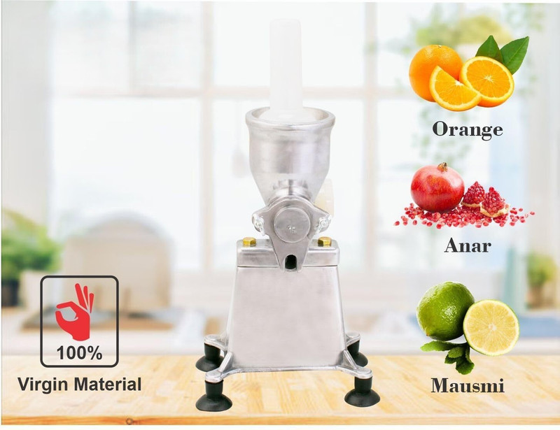 PRO CLASSIC Aluminium Hand Juicer(Silver)