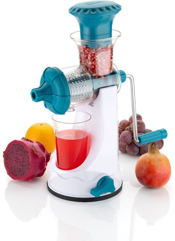 MONAPRODUCT Plastic Heavy Duty Manual Hand Juicer for Fruits & Vegetables Hand Juicer(Multicolor)