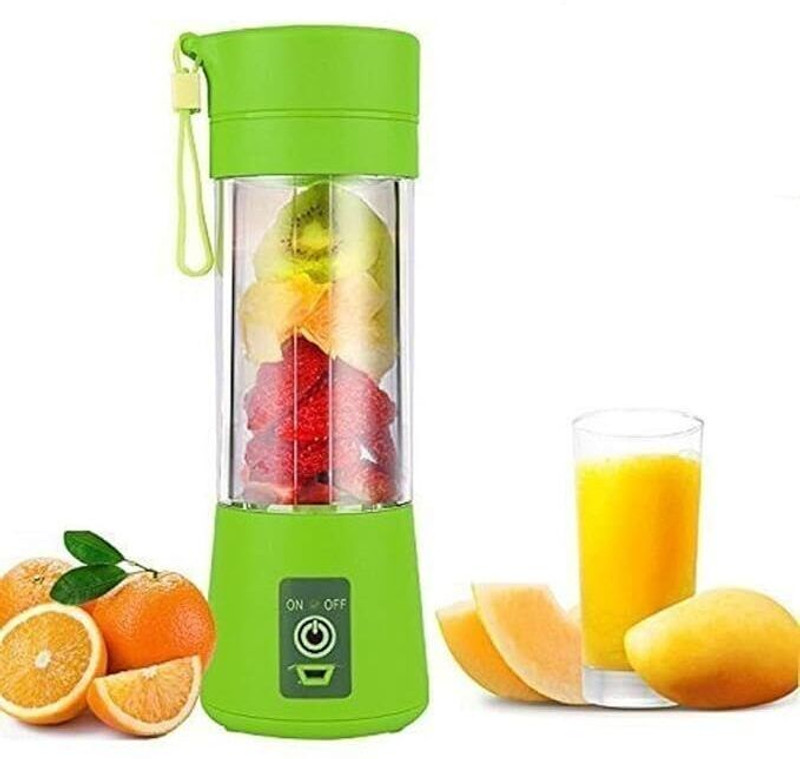 Ustore Plastic Zyphra Portable 6-Blade USB Rechargeable juicer Blender Hand Juicer(Multicolor)