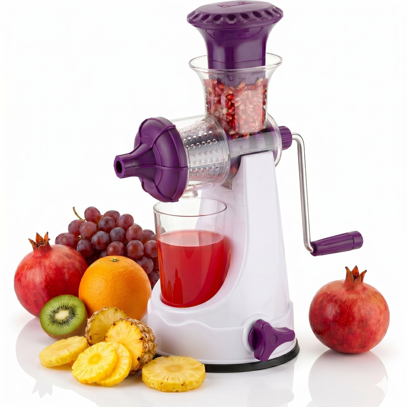 TANYAKitchen Plastic FreshFlow 500 Manual Juicer Hand Juicer(Multicolor)