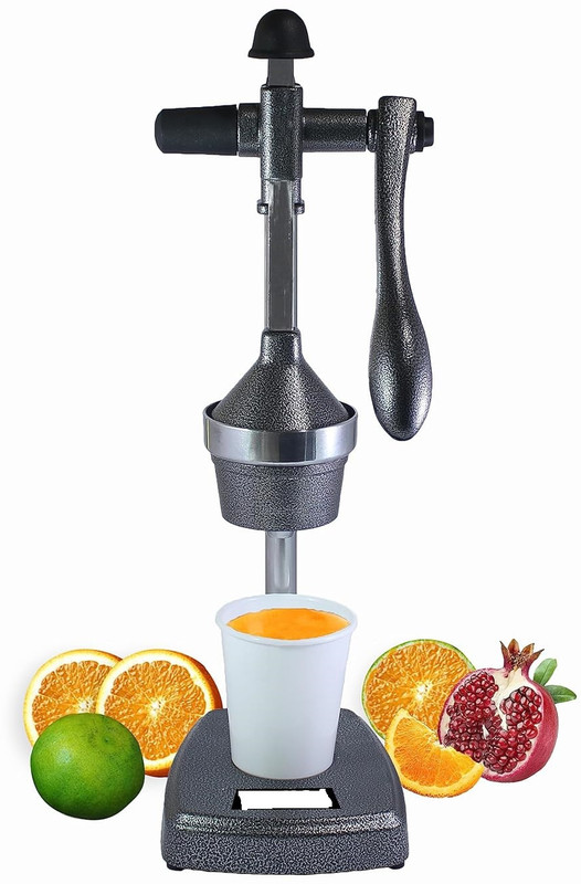 JSE Aluminium Aluminium Fruit Juicer Machine, Hand Mixer, Maker, Hand Juicer (Grey) Hand Juicer(Grey)
