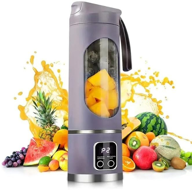Shivay Creation Plastic Portable Blender USB Rechargeable, Mini Smoothie Juicer Hand Juicer(Multicolor)