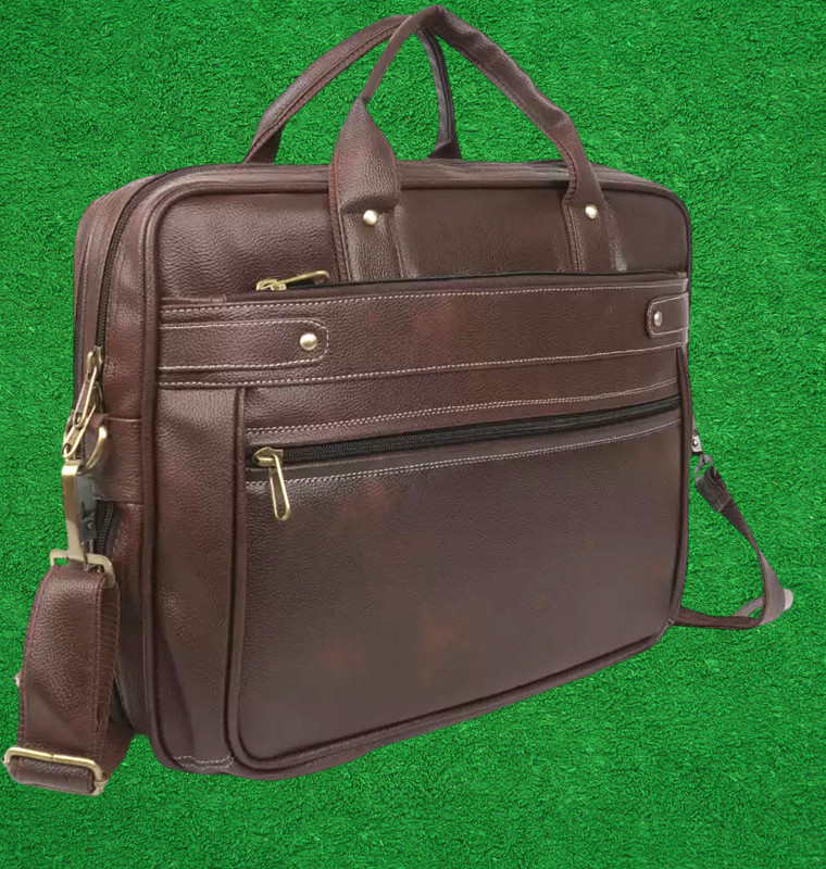 house of common Men & Women Tan Messenger Bag