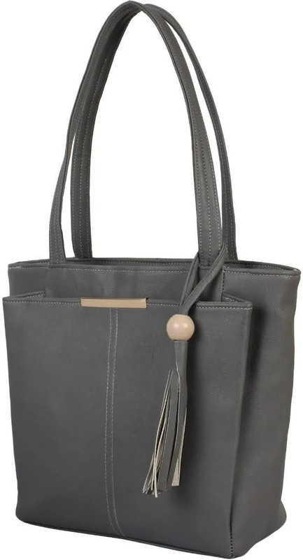 claspNclutch Women Grey, Multicolor Shoulder Bag
