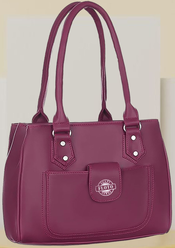 Floto Women Maroon Shoulder Bag