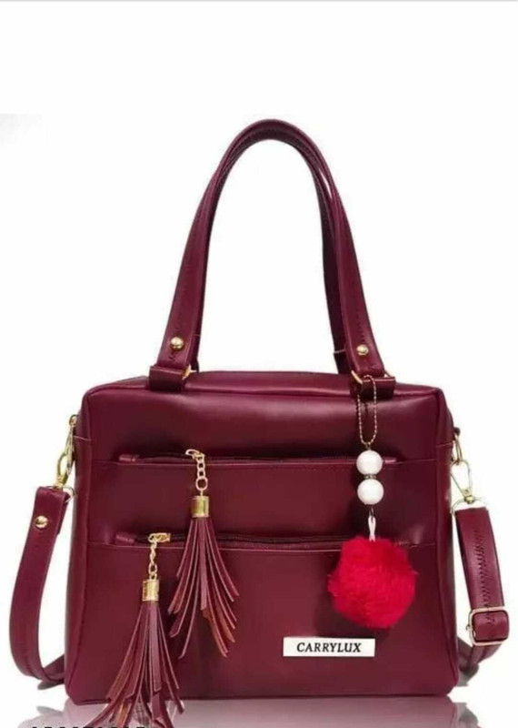 Lookout Fashion Women Maroon Shoulder Bag