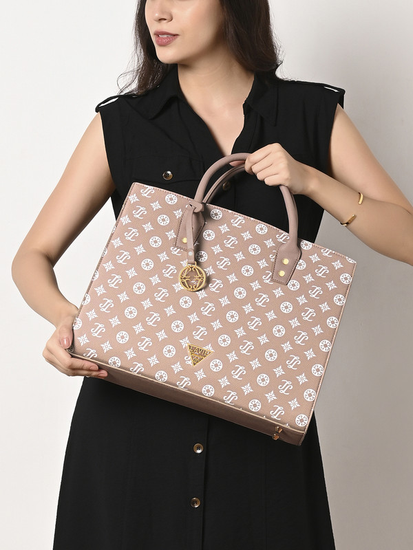 Lavie Signature Women White Satchel