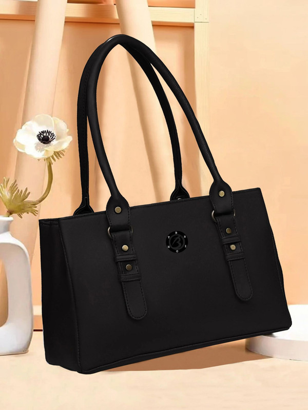MOONSTAR BAGS Women Black Shoulder Bag