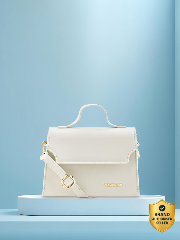 Fastrack Women White Sling Bag