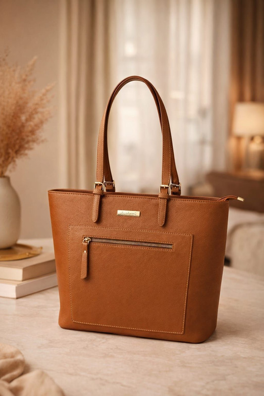 Dressberry Women White, Tan Hand-held Bag