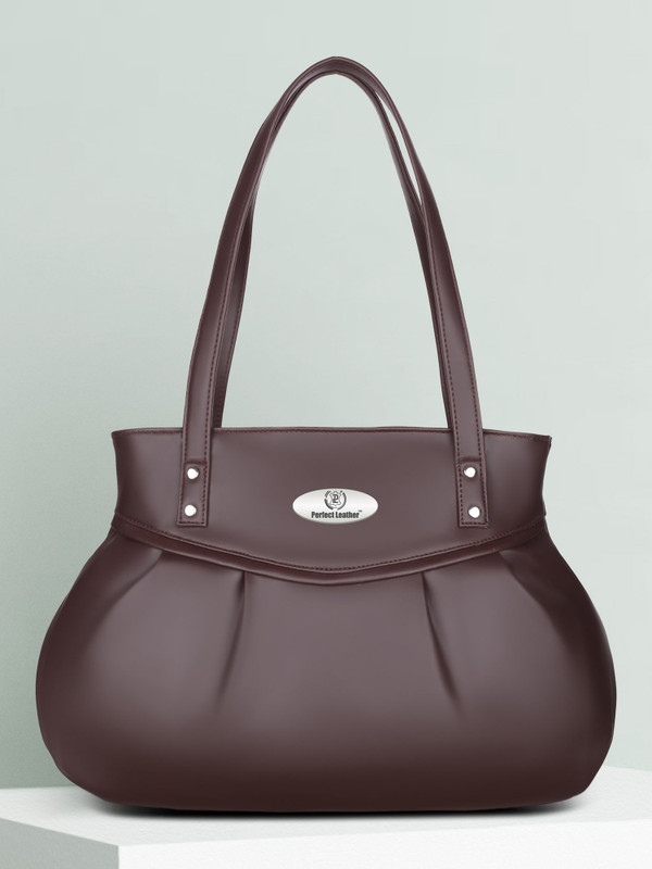 Perfect Choice Women Brown Shoulder Bag