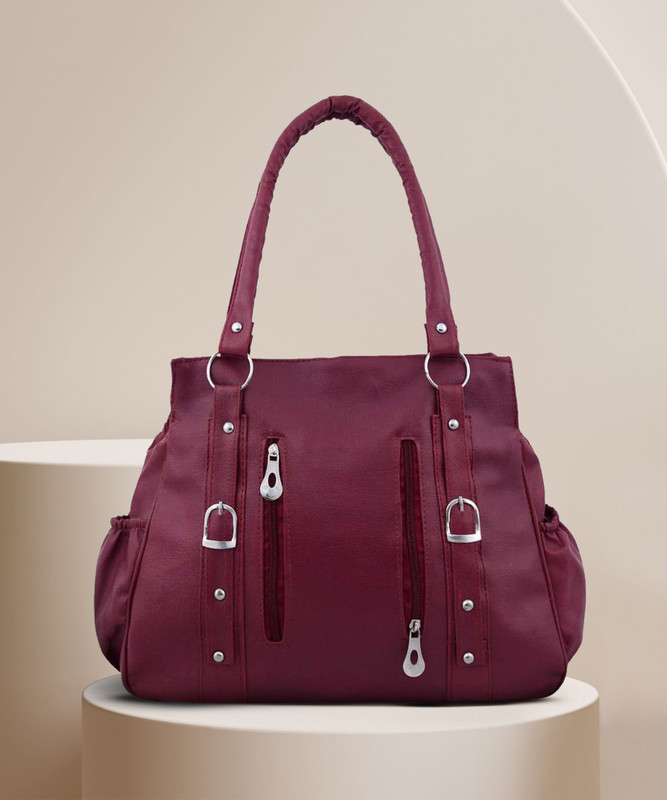 ARMAN COLLETION Women Maroon Messenger Bag(Pack of: 2)