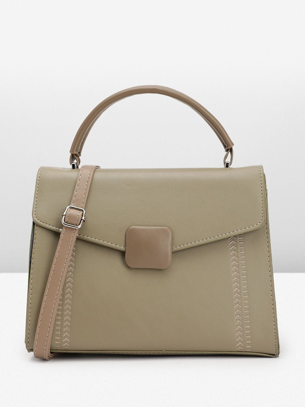 Mast & Harbour Women Green Satchel